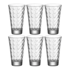 Verres Apéritif|Chopes Et Gobelets<LEONARDO Coffret 6 Chopes Optic, Léonardo