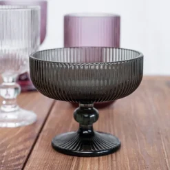 Saladiers Et Coupelles<Table Passion Coffret 6 coupes à glace 35 cl Dolce Gris,