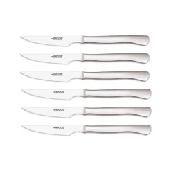 Couteaux<ARCOS Coffret 6 Couteaux à Steak Lisse Inox,