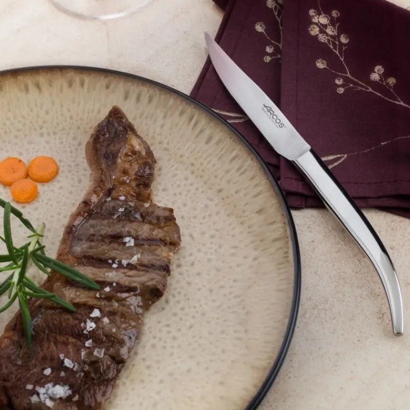 Couteaux<ARCOS Coffret 4 couteaux à Steak Origin Inox,