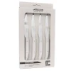 Couteaux<ARCOS Coffret 4 couteaux à Steak Microdenté Mesa Blanc,