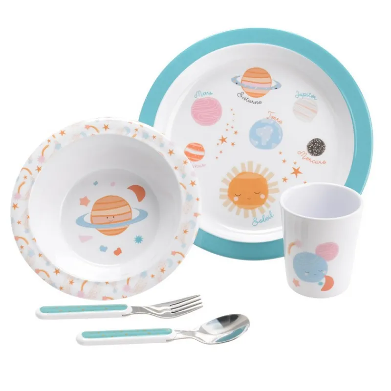 La Vaisselle Pour Enfant<Amadeus Les Petits Coffret 5 pièces Etoiles,