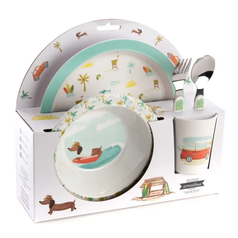 La Vaisselle Pour Enfant<Amadeus Les Petits Coffret 5 pièces Marcel,