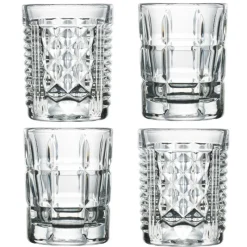 Verres Whisky Et Porto|Verres Digestif<La Rochère Coffret 4 Shooters After ,