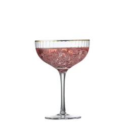 Verres Apéritif|Verres À Cocktail<LYNGBY GLAS Coffret 4 verres à cocktail Palermo Gold,