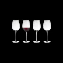 Verres À Vin<LYNGBY GLAS Coffret 4 verres à vin 40 cl Palermo Gold,