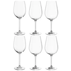 Verres À Vin<LEONARDO Coffret 6 verres à vin rouge 46 cl Daily, Léonardo