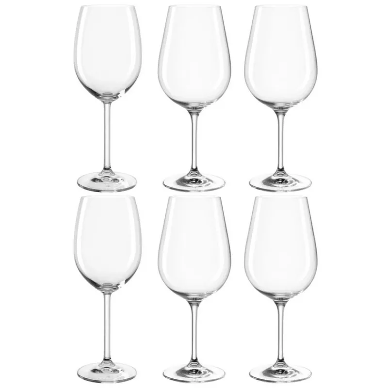Verres À Vin<LEONARDO Coffret 6 verres à vin rouge 46 cl Daily, Léonardo