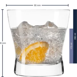 Verres Apéritif|Chopes Et Gobelets<LEONARDO Coffret 6 verres à whisky 28 cl Tazio, Léonardo