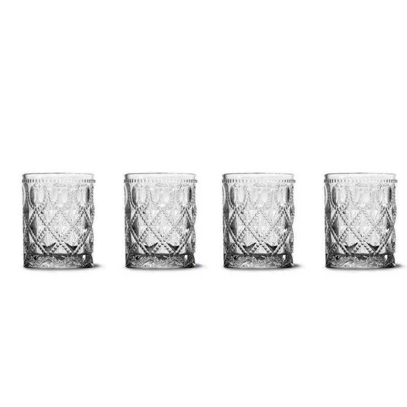 Chopes Et Gobelets|Verres À Eau<WD Lifestyle Coffret 4 verres Dubaï Transparent,