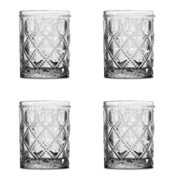 Chopes Et Gobelets|Verres À Eau<WD Lifestyle Coffret 4 verres Dubaï Transparent,