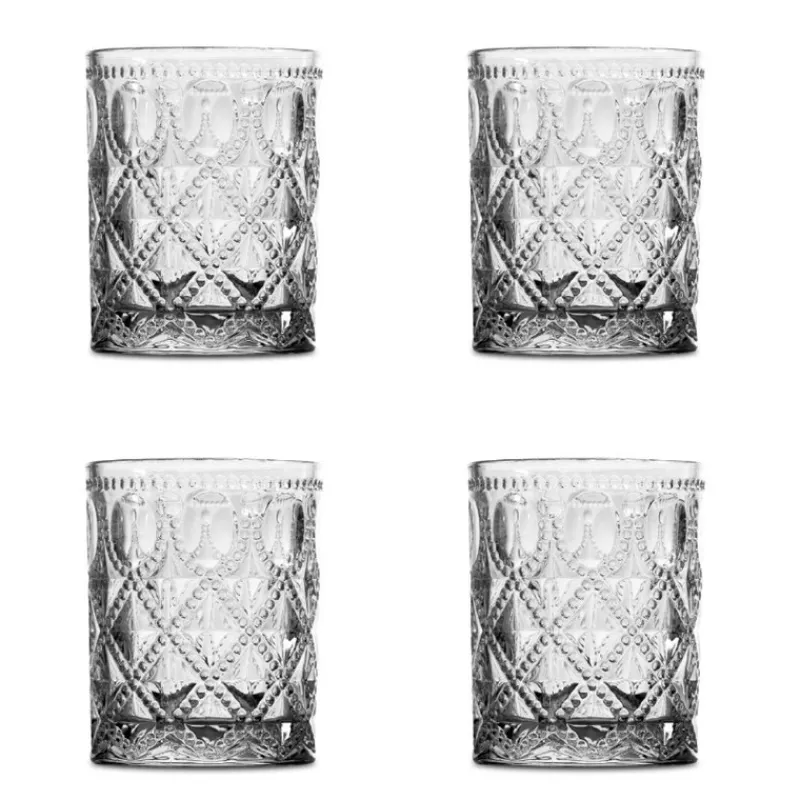Chopes Et Gobelets|Verres À Eau<WD Lifestyle Coffret 4 verres Dubaï Transparent,