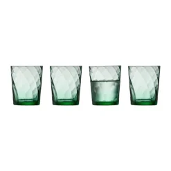 Verres Apéritif|Chopes Et Gobelets<LYNGBY GLAS Coffret 4 verres Vienna Green,