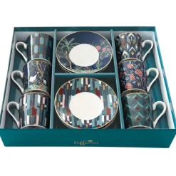 Tout Pour Le Café|Bols, Mugs Et Tasses<Easy life Coffret de 6 tasses café 10cl  Mandalay,