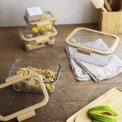 Boîtes Hermétiques<PEBBLY Coffret de conservation sous-vide 5 pièces,