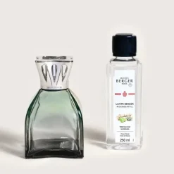 Parfums D'Intérieur<MAISON BERGER Coffret lampe Berger Lilly Vert,