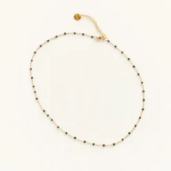 Les Bijoux<Palas Collier Castelo Choker noir,
