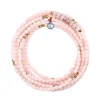 Les Bijoux<Têtes Blondes Collier et Bracelet 6 tours New Vir Rose Guimauve,