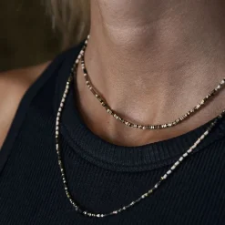 Les Bijoux<Têtes Blondes Collier et Bracelet 3 tours Python Slim,