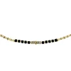 Les Bijoux<Têtes Blondes Collier et Bracelet 3 tours Andy Gold Noir,