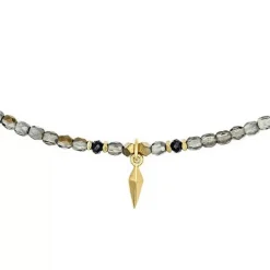 Les Bijoux<Têtes Blondes Collier et Bracelet 3 tours Spike Gold Quantic,