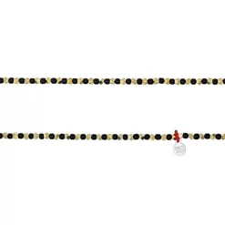 Les Bijoux<Têtes Blondes Collier et Bracelet 6 tours Max Gold Noir,