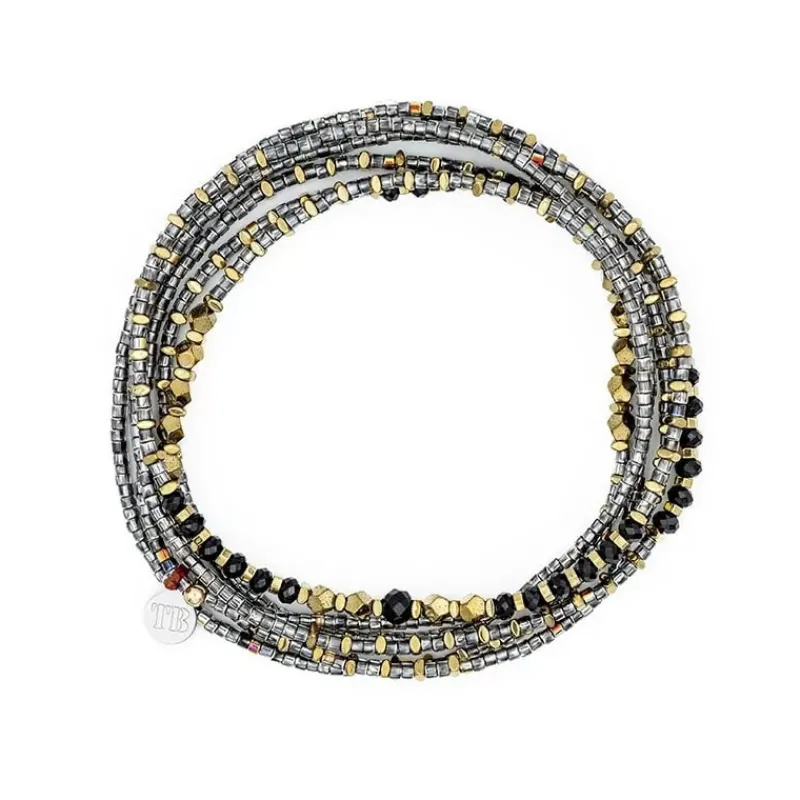 Les Bijoux<Têtes Blondes Collier et Bracelet 6 tours Andy Quantic,