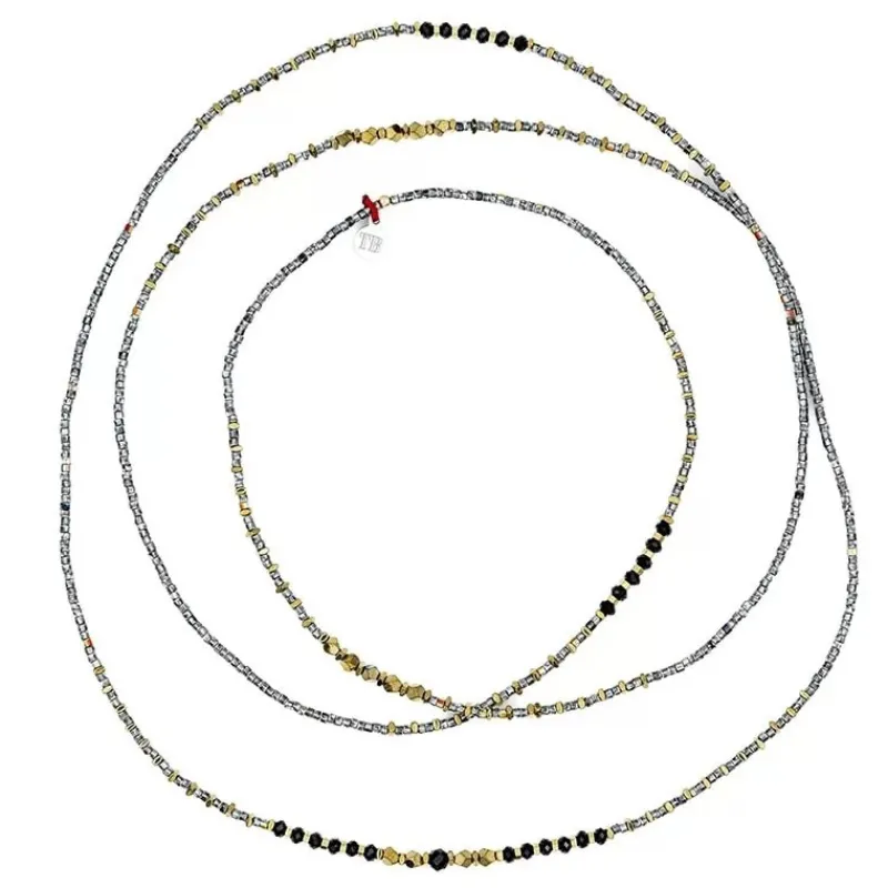 Les Bijoux<Têtes Blondes Collier et Bracelet 6 tours Andy Quantic,