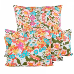 Coussins Et Rideaux<HAOMY TEXTILE Coussin Faro Paprika, Haomy