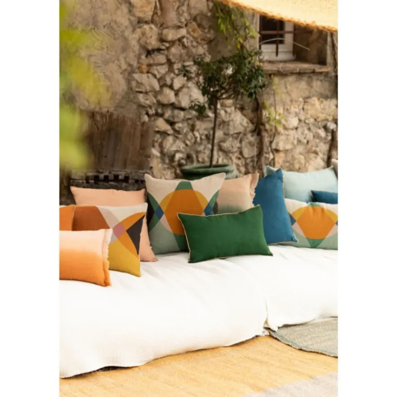 Coussins Et Rideaux<VIVARAISE Coussin Zeff Céleste 30 x 50 cm,