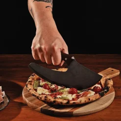 Couteaux Professionnels|Planchas Et Accessoires<Tramontina Couteau à pizza et à viande Viking Black Churrasco,