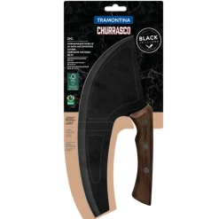 Couteaux Professionnels|Planchas Et Accessoires<Tramontina Couteau à pizza et à viande Viking Black Churrasco,