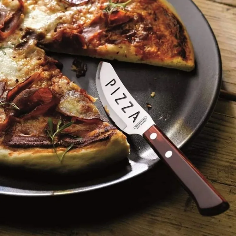 Couteaux<Tramontina Couteau à pizza Manche Bois,