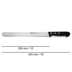 Couteaux Professionnels<ARCOS Couteau à saumon Semi-flexible 30 cm Universal,