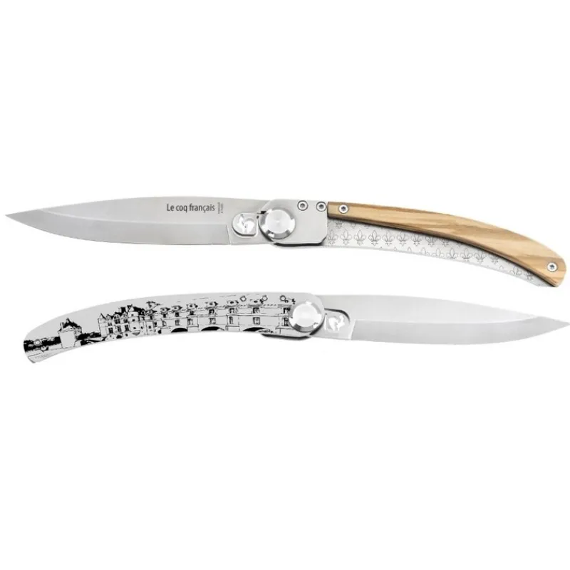 Couteaux De Poche<Le Coq Français Couteau de poche Château de Loire,