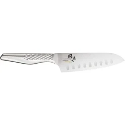 Couteaux Japonais<KAI Couteau Santoku alvéolé Seki Magoroku Shoso,