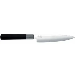 Couteaux Japonais|Couteaux Professionnels<KAI Couteau Wasabi black 15 cm,