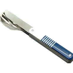 Ustensiles Pour Le Pique-Nique|Boîtes Repas Et Accessoires<AKINOD Couverts droits aimantés 12h34 Marinière bleue,
