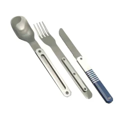 Ustensiles Pour Le Pique-Nique|Boîtes Repas Et Accessoires<AKINOD Couverts droits aimantés 12h34 Marinière bleue,