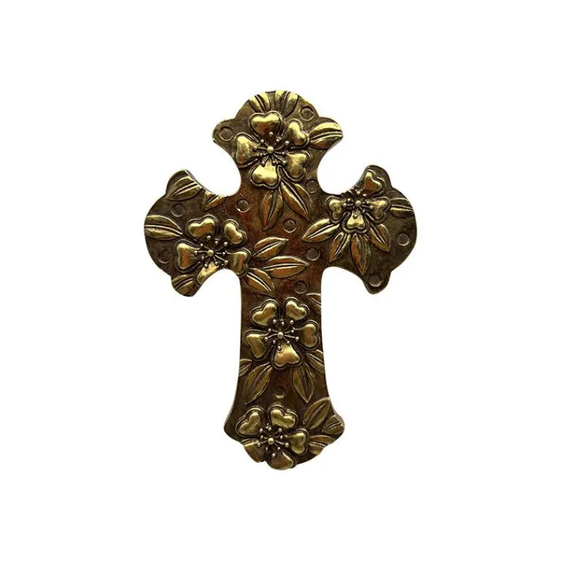 Décorations Murales<EMDE Décoration murale Croix dorée, Emdé