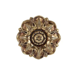 Décorations Murales<EMDE Décoration murale fleur dorée 10 cm, Emdé