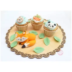 Les Cupcakes<ScrapCooking Décosucres Animaux,