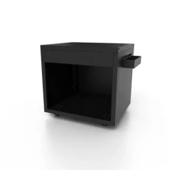 Planchas Et Accessoires<FORGE ADOUR Desserte Roulante Acier Fermé Noir,