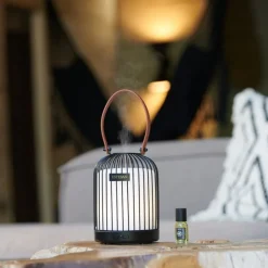 Diffuseurs De Parfum D'Intérieur<ESTEBAN Diffuseur brume de parfum Edition Lampion Noir,