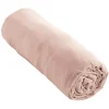 Draps Plats Et Draps Housse<L'effet papillon Drap housse Gaïa Guimauve en gaze de coton,