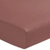 Draps Plats Et Draps Housse<Essix Drap Housse Percale Bois de Rose,