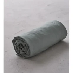 Draps Plats Et Draps Housse<Sylvie Thiriez Drap Housse Percale Vert sauge,