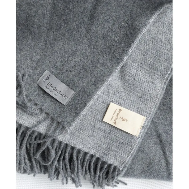 Les Accessoires<Biederlack Echarpe en cachemire Grey,