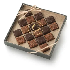 Le Chocolat|Gâteaux Et Confiserie<Vincent Guerlais Ecrin 18 rochers praliné,