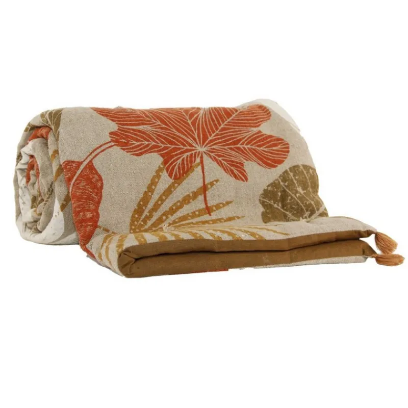 Plaids Et Couvre-Lits<Sud Etoffe Edredon 75 x 200 cm Ombrage Gold,